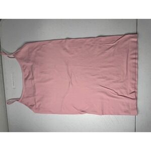 Nikibiki Pink Seamless Camisole Spaghetti Strap Tank Top OS NS4011 Made in USA